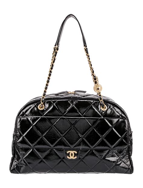 chanel mademoiselle maxi bowling bag